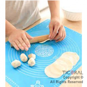 PLANCHA SILICONA PARA AMASAR APTA PARA HORNO 50 x 40 CM X 1